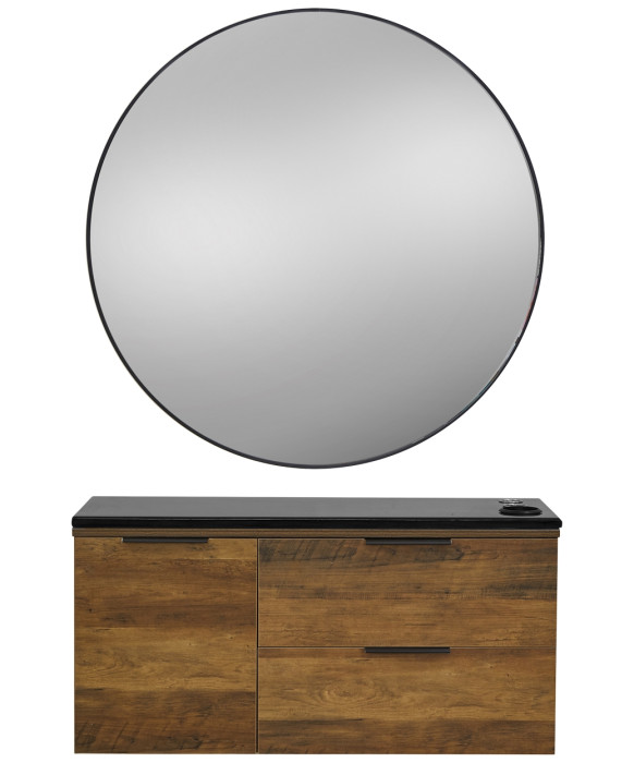 Pibbs 6002 Capri Styling Station & Standard Mirror