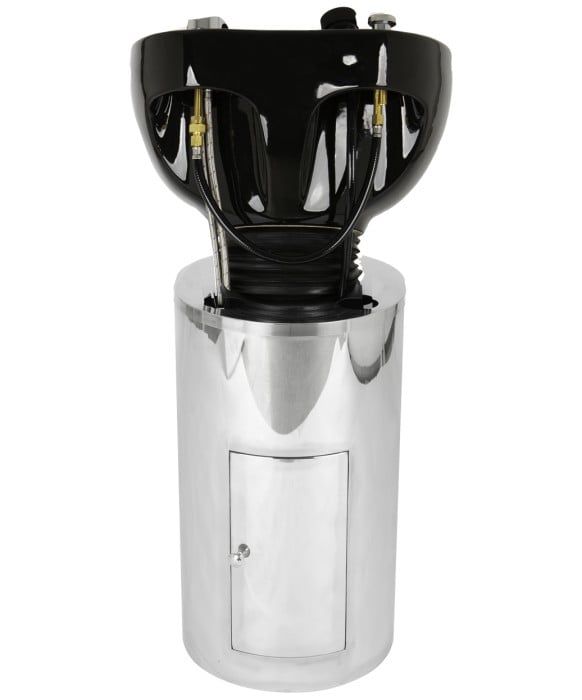 Paris Chrome Pedestal Shampoo Unit