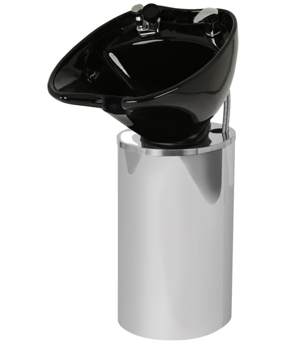 Paris Chrome Pedestal Shampoo Unit