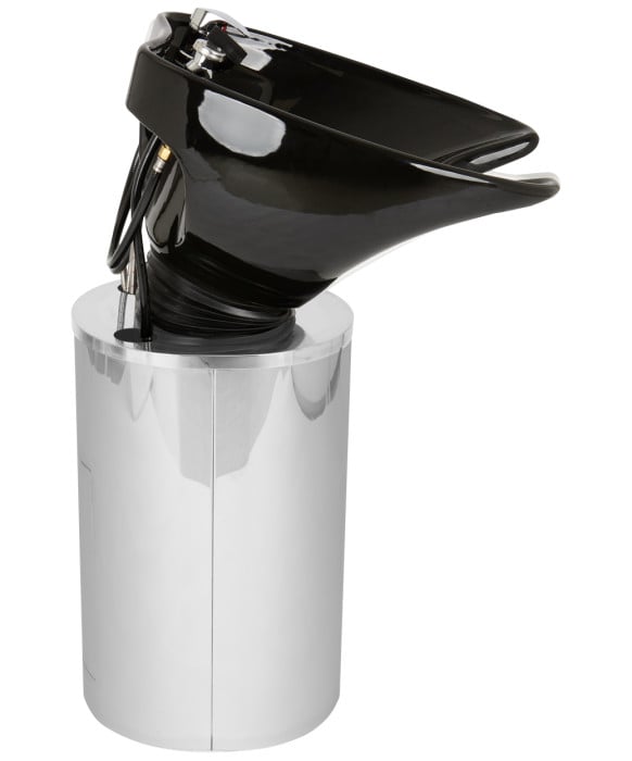 Paris Chrome Pedestal Shampoo Unit