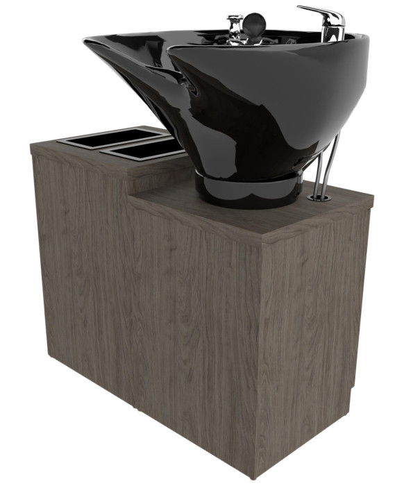 Collins E1106-32 Shampoo Pedestal w/ Tilting Bowl