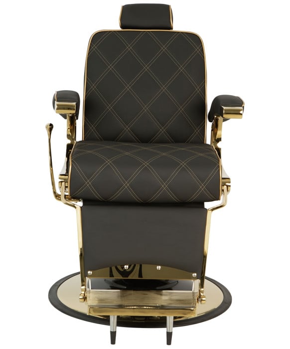 Zeus Gold Professional Barber Chair