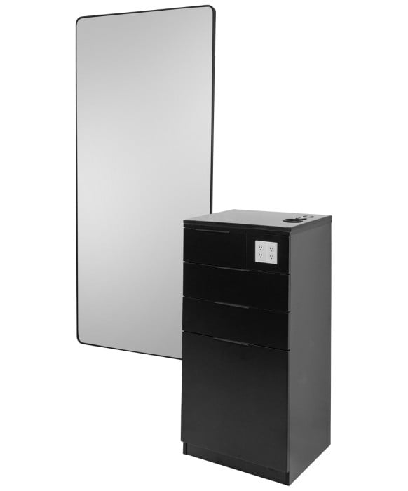 Pibbs 6008 Verona Styling Station & Mirror