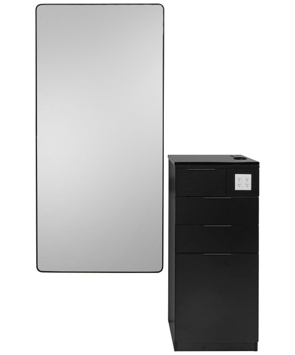 Pibbs 6008 Verona Styling Station & Mirror