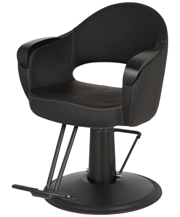 Luna Noir Salon Styling Chair