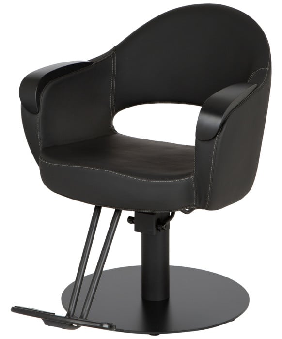 Luna Noir Salon Styling Chair