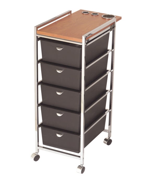 Pibbs D29 Wood Top Utility Cart