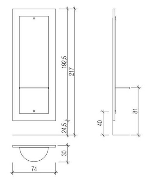 Salon Ambience Lyon Mirror Styling Station w/ Storage