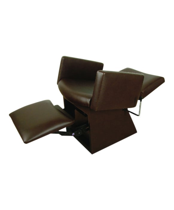 Collins 6950L Cigno Shampoo Chair with Kick Out Leg Rest