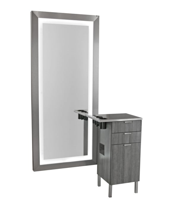 Collins 6642 Zada Styling Vanity & Mirror w/ LED Lights