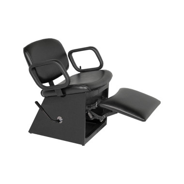 Collins QSE 1850L Lever-Control Shampoo Chair w/ Leg-Rest image