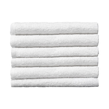 Economy White Towels - 12 Pack image