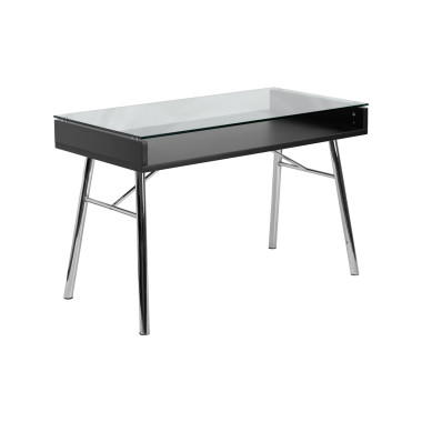 Brettford Manicure Table w/ Tempered Glass Top image