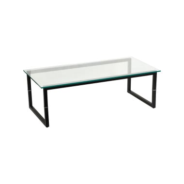 Contemporary Glass Reception Center Table image