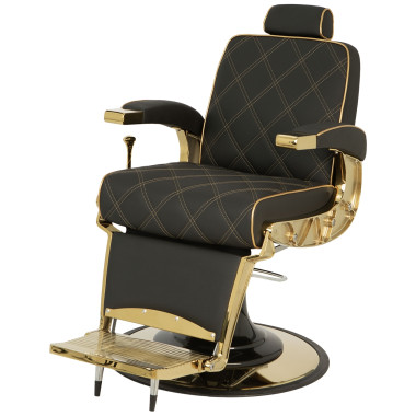 Zeus Gold Professional Barber Chair image