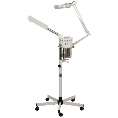 2 in 1 Ozone Facial Steamer & Mag Lamp Combo image