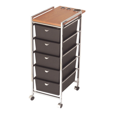 Pibbs D29 Wood Top Utility Cart image