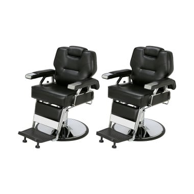 Set of 2 K.O. Professional Barber Chairs image