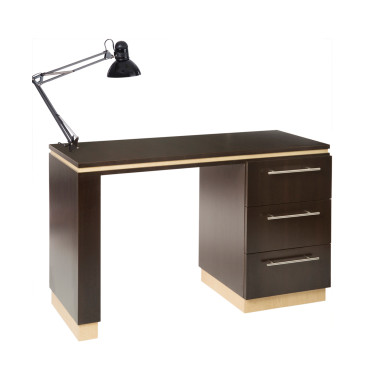 Bali Manicure Table With Lamp image