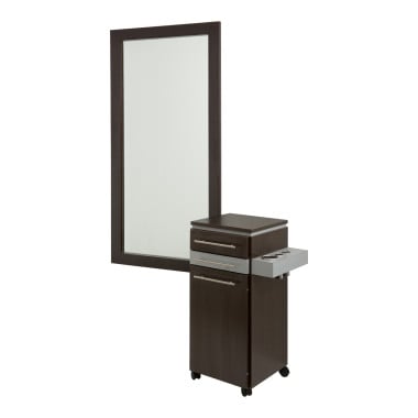 Bali Portable Styling Station & Mirror image