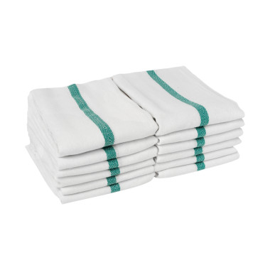 White Barber Towels - 12 Pack image