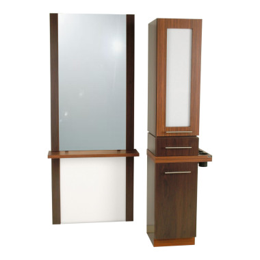 Collins 627 Alta A-Tall Styling Station w/ Mirror image