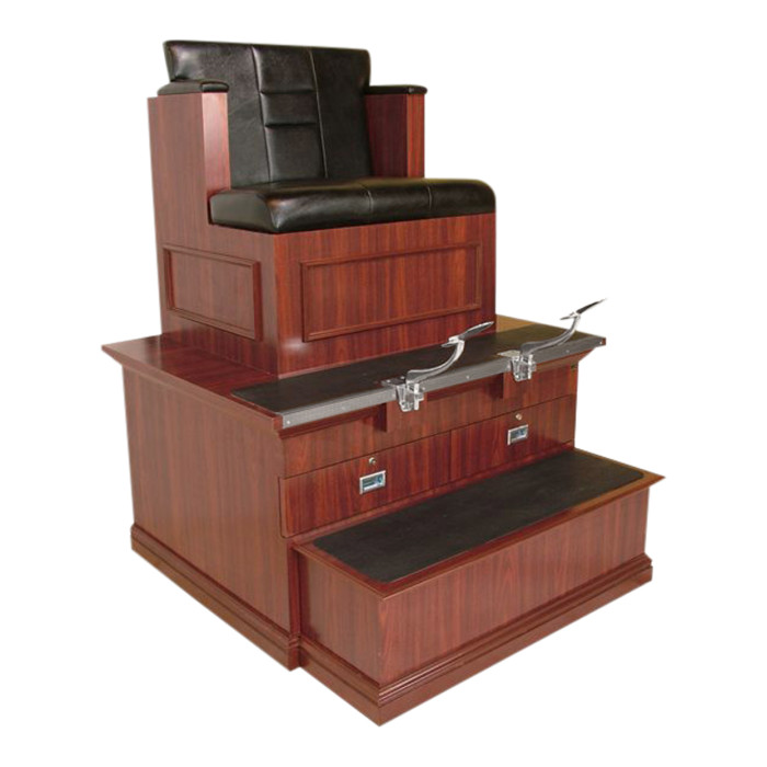 Collins Continental Shoe Shine Stand 9040 Barbershop Shoe Shine Stand w 2 Locking Drawers Removable Polished Foot Supports Buy Rite Beauty