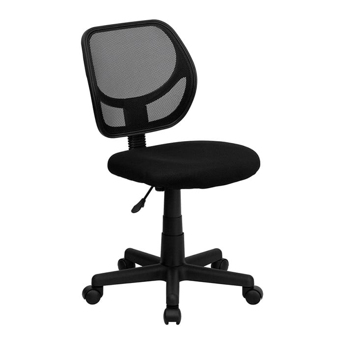 Mid-Back Black Mesh Task Chair