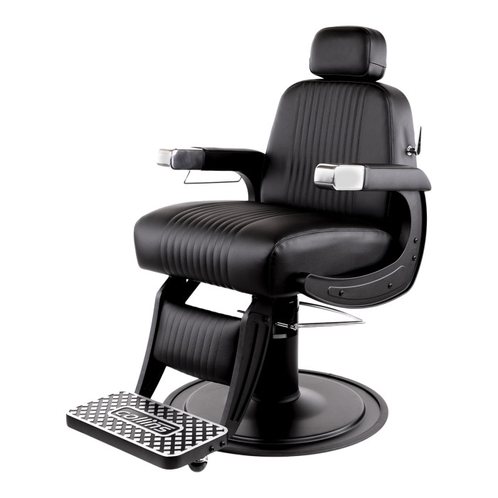 Collins B70B Blacked-Out Cobalt Omega Barber Chair