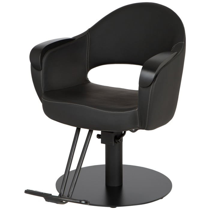 Luna Noir Salon Styling Chair