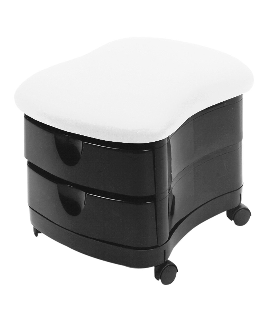 Pibbs 2033 Two Shelf Pedi Stool with Footrest