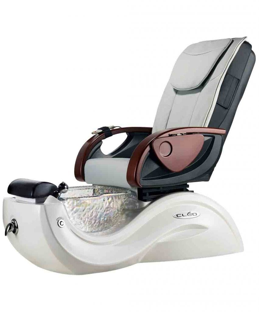 J&A Cleo GX Pedicure Spa with Glass Bowl