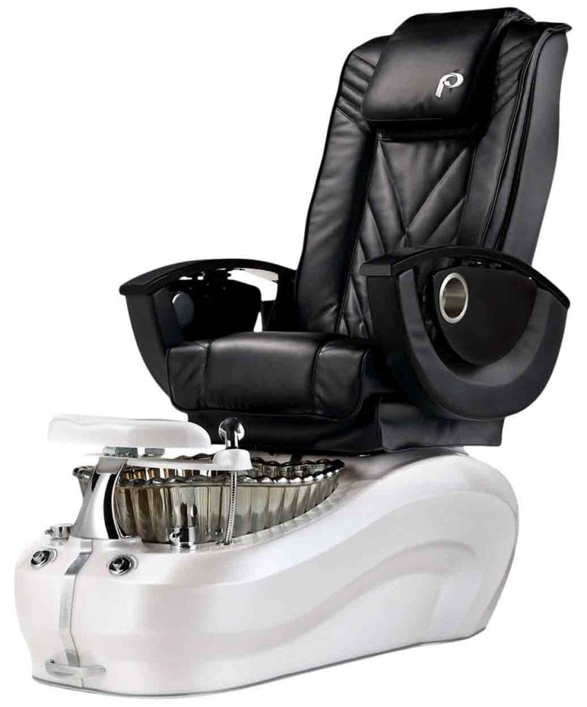 Pibbs PX20 NexGen Pipeless Pedicure Spa with Glass Bowl